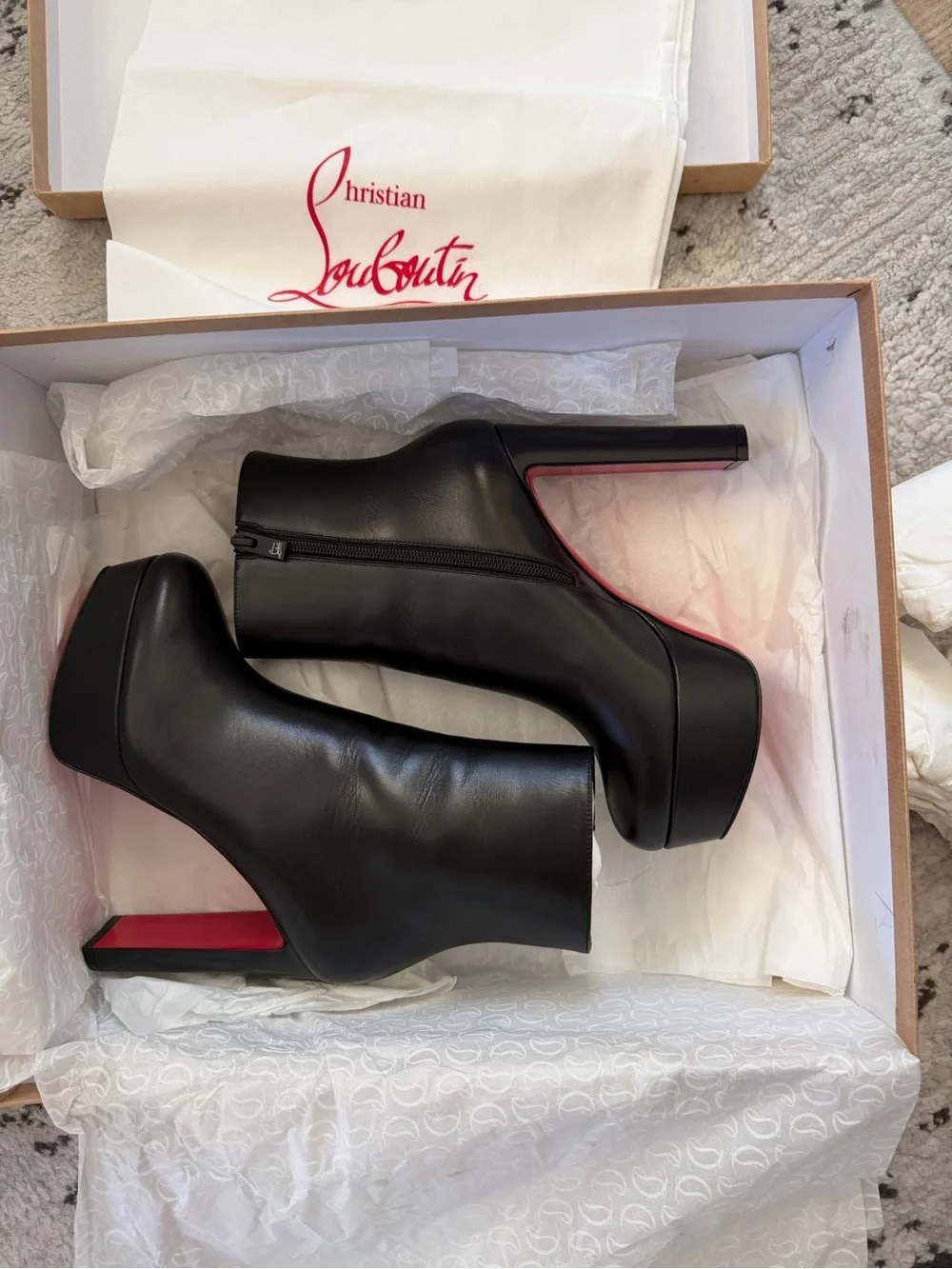 Christian Louboutin sleek black