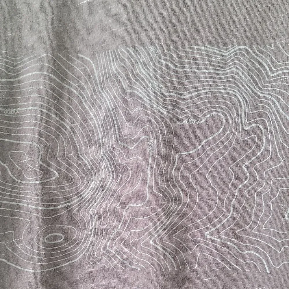 The North Face chest below notable