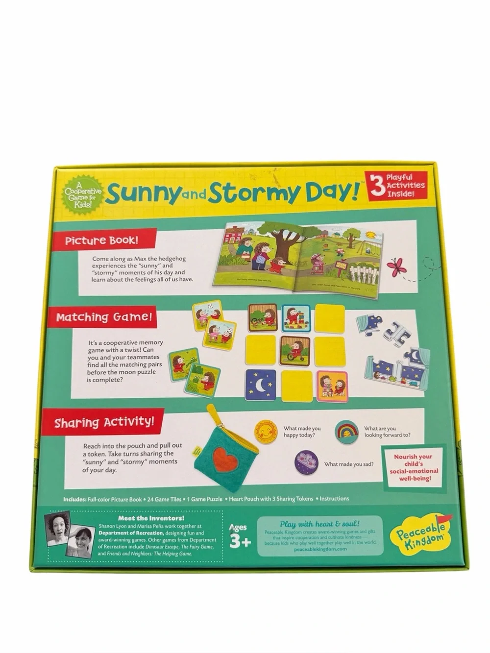 Peaceble Kingdom sunny stormy