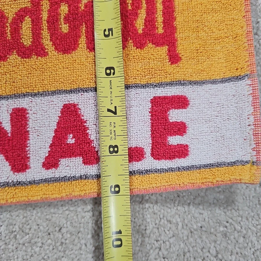 2 Newcastle The One and Only Brown Ale Woven 100% Cotton Bar Towel