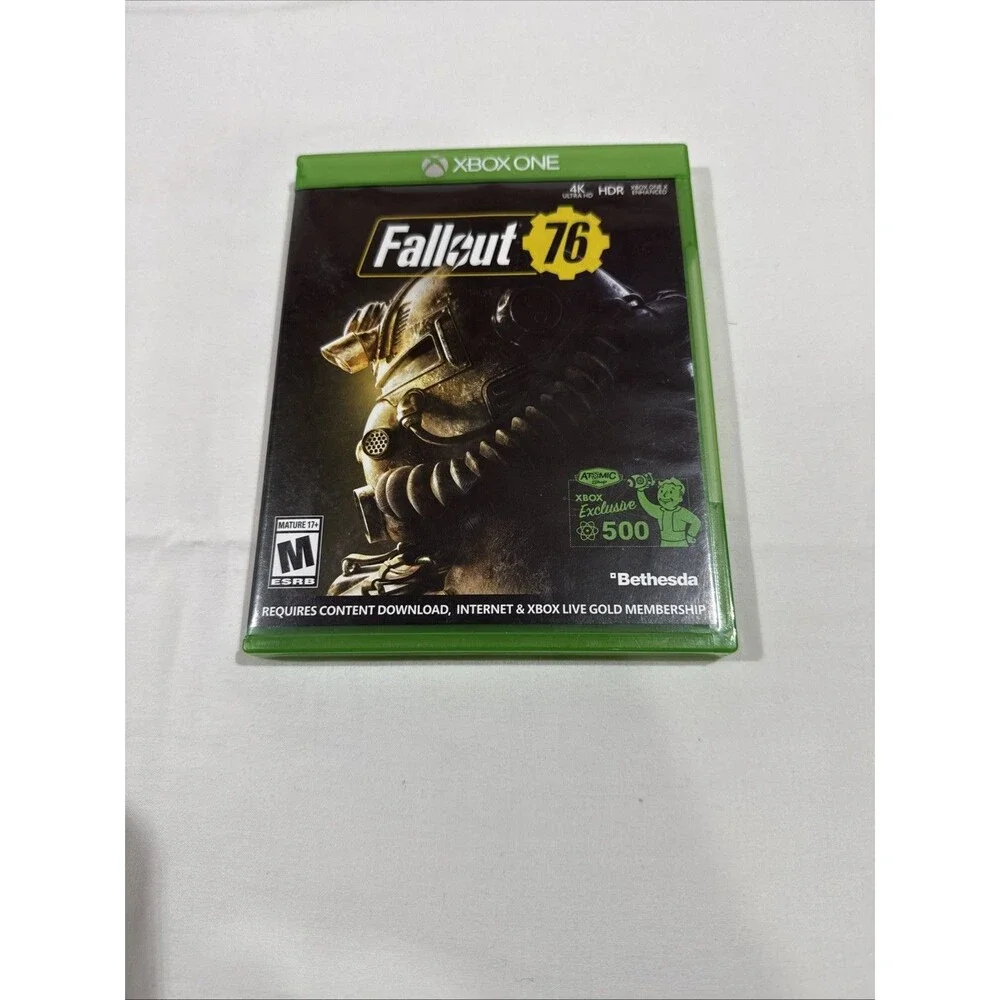 Bethesda Fallout 76 Xbox One Multiplayer HDR 4K Ultra HD X Enhanced