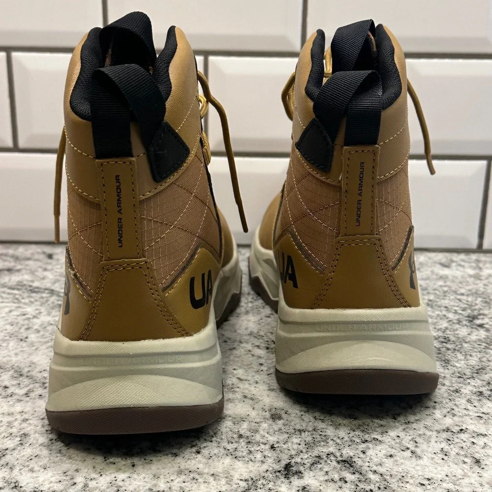 Under Armour‎ Kids Stellar G2 6 Inch Boots Tan Youth Size 7Y Waterproof