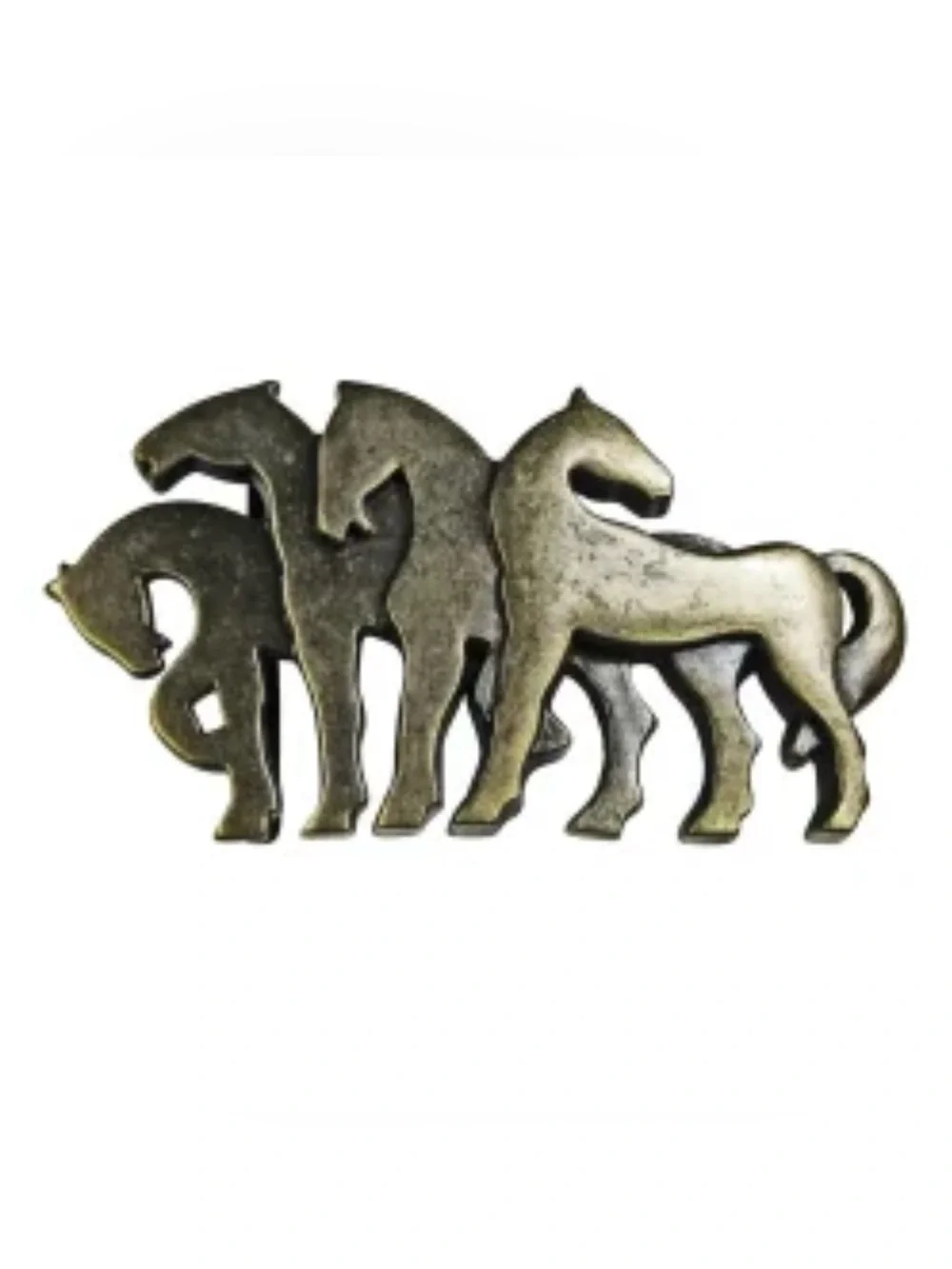 4 Wild Stallion Horse Pewter Barrett by Ron Wilson