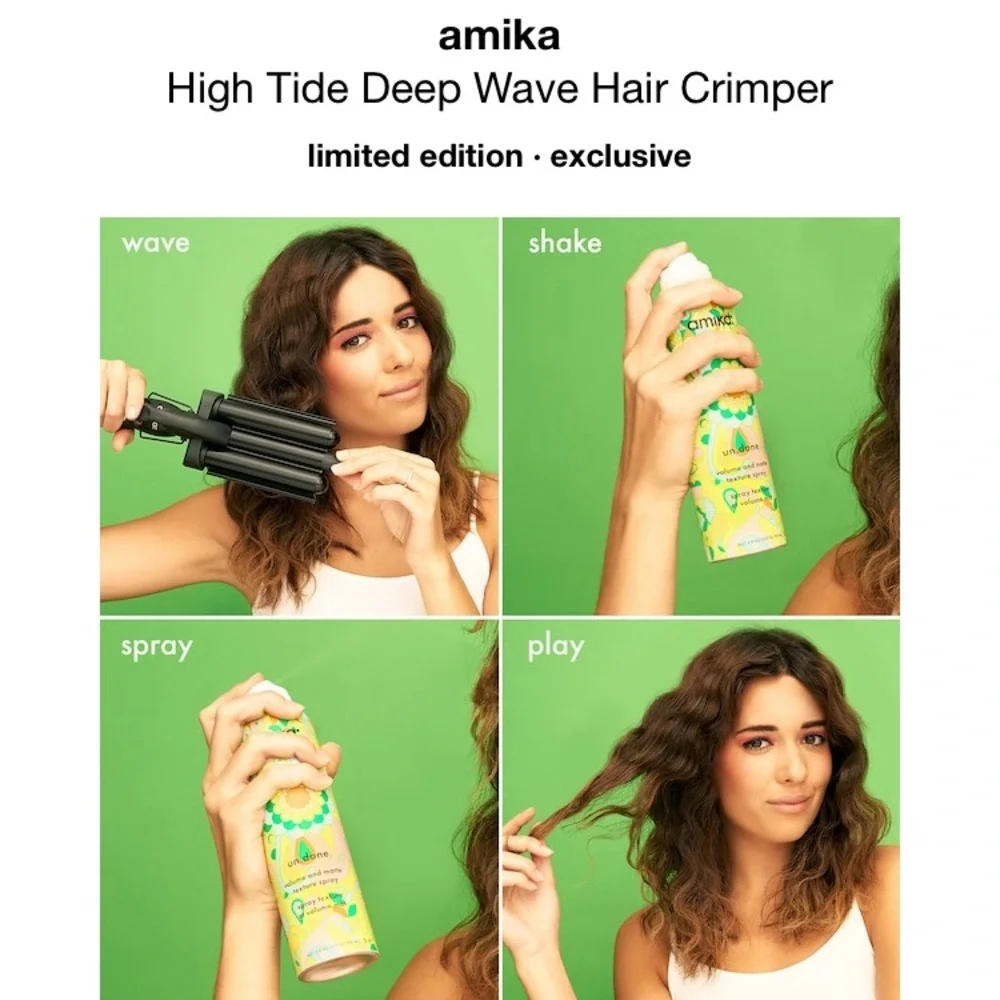 BNIB Amika beach waver