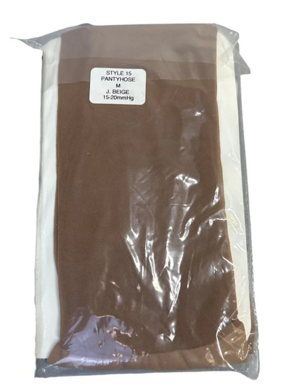 Lot of 3 Ames Walker Compression Pantyhose Sz M 8-30 mmHg Black Beige Natural