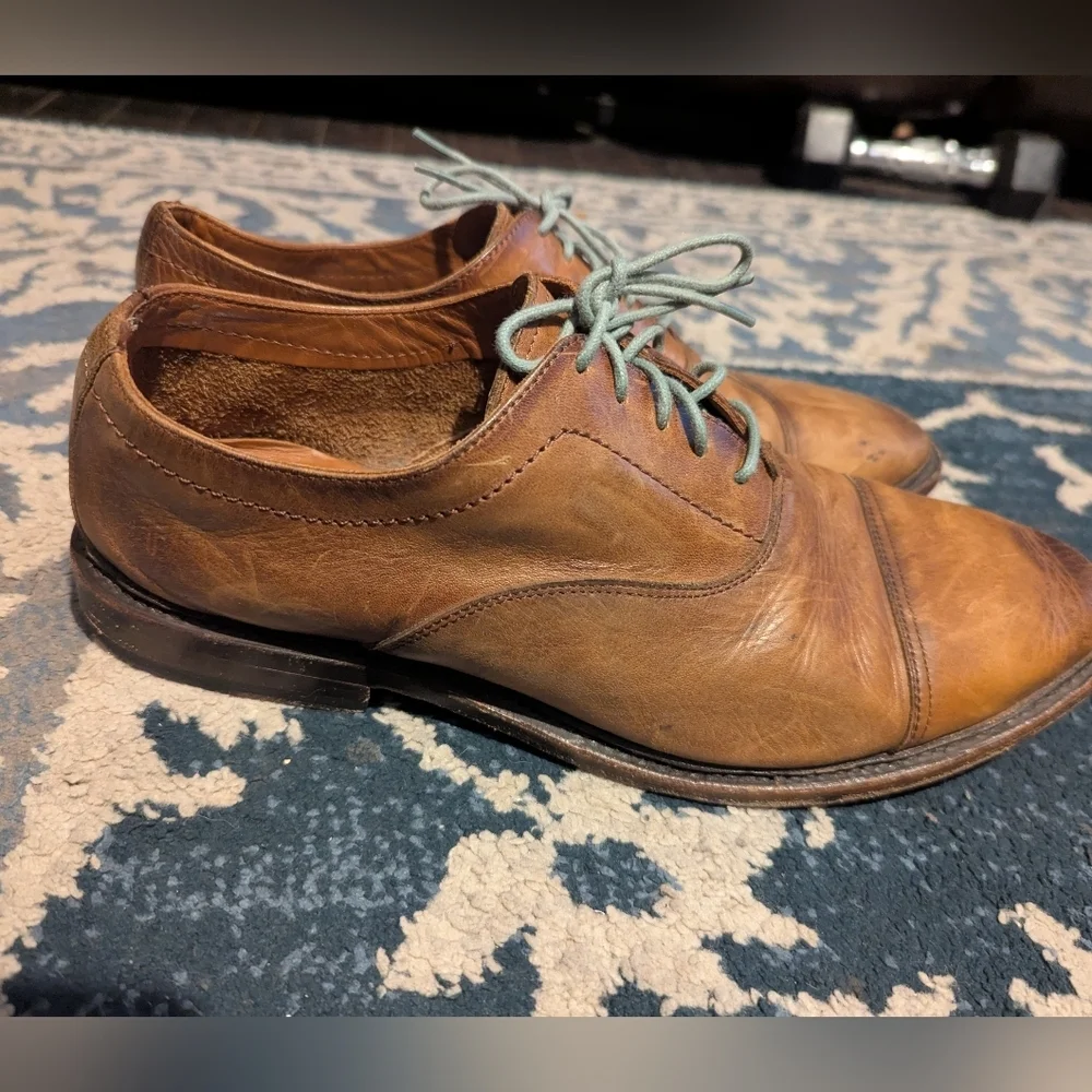 frye Classic Brown Leather Men's Shoes