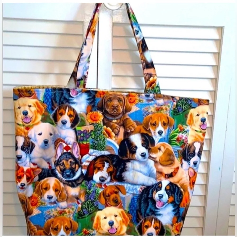 Hand Crafted charming tote