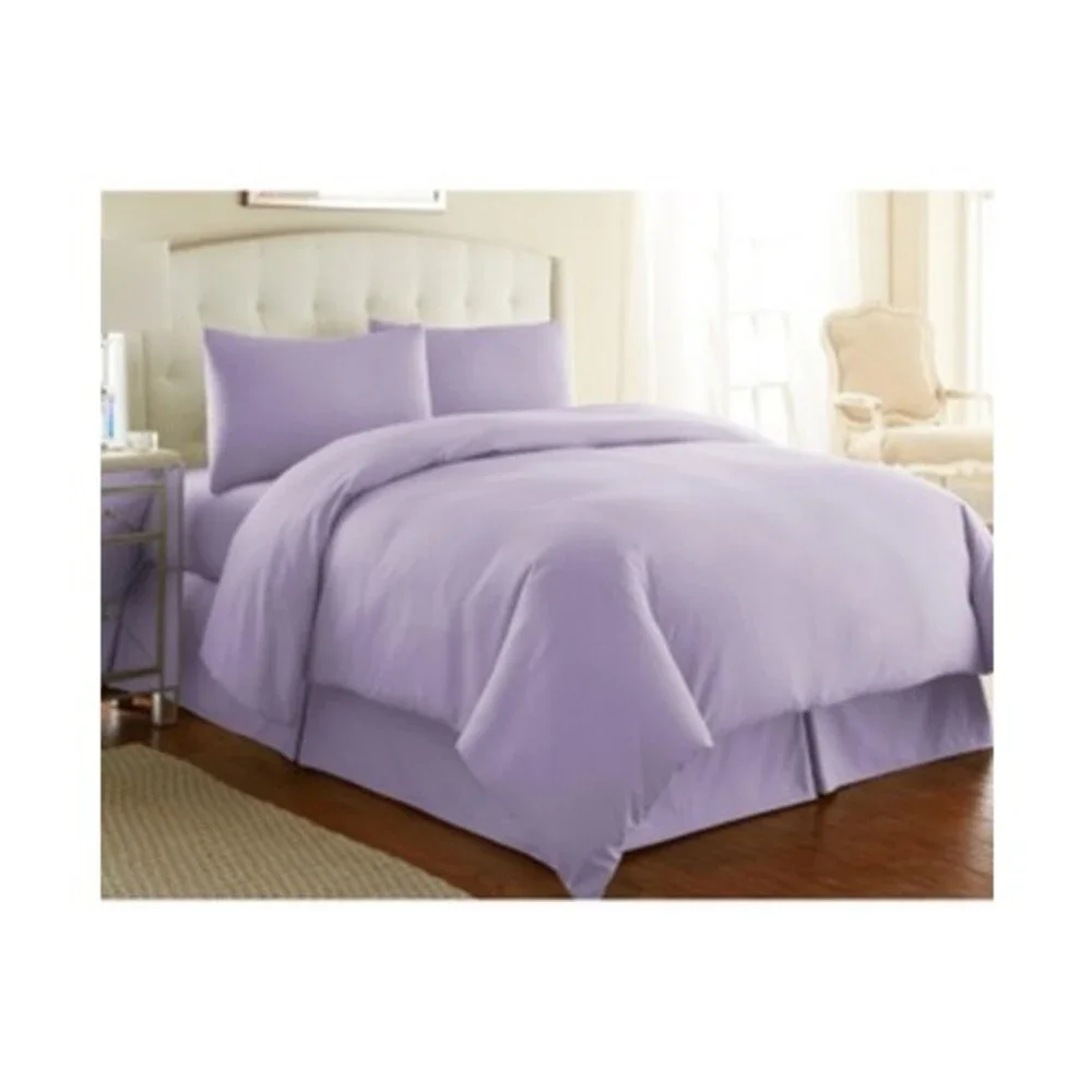 Southshore Fine Linens Ultra-Soft 3pcs. Duvet Cover Set King/Cal King Lilac