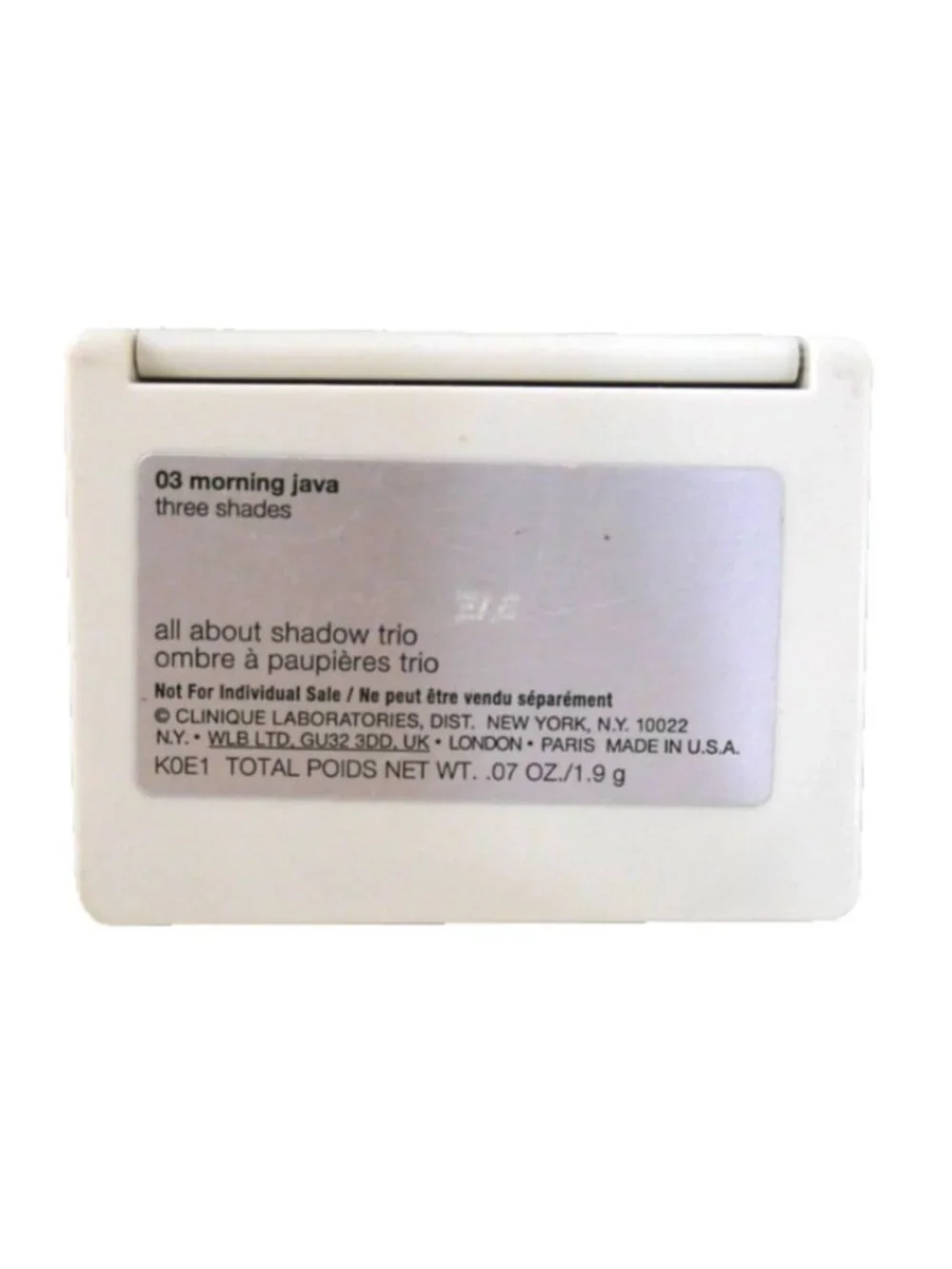 Clinique all about