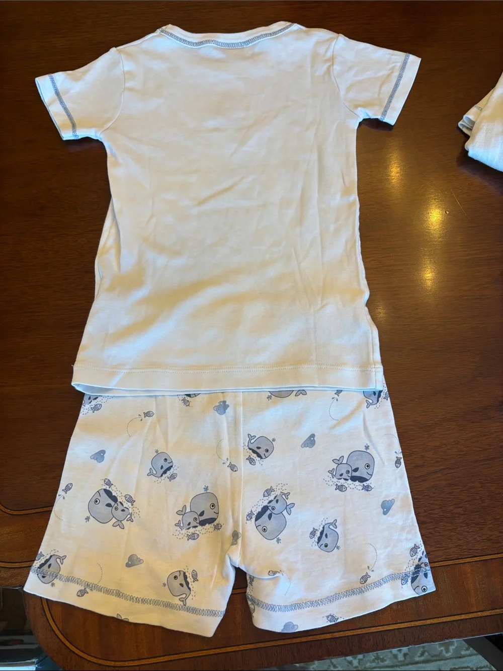 Carters white short