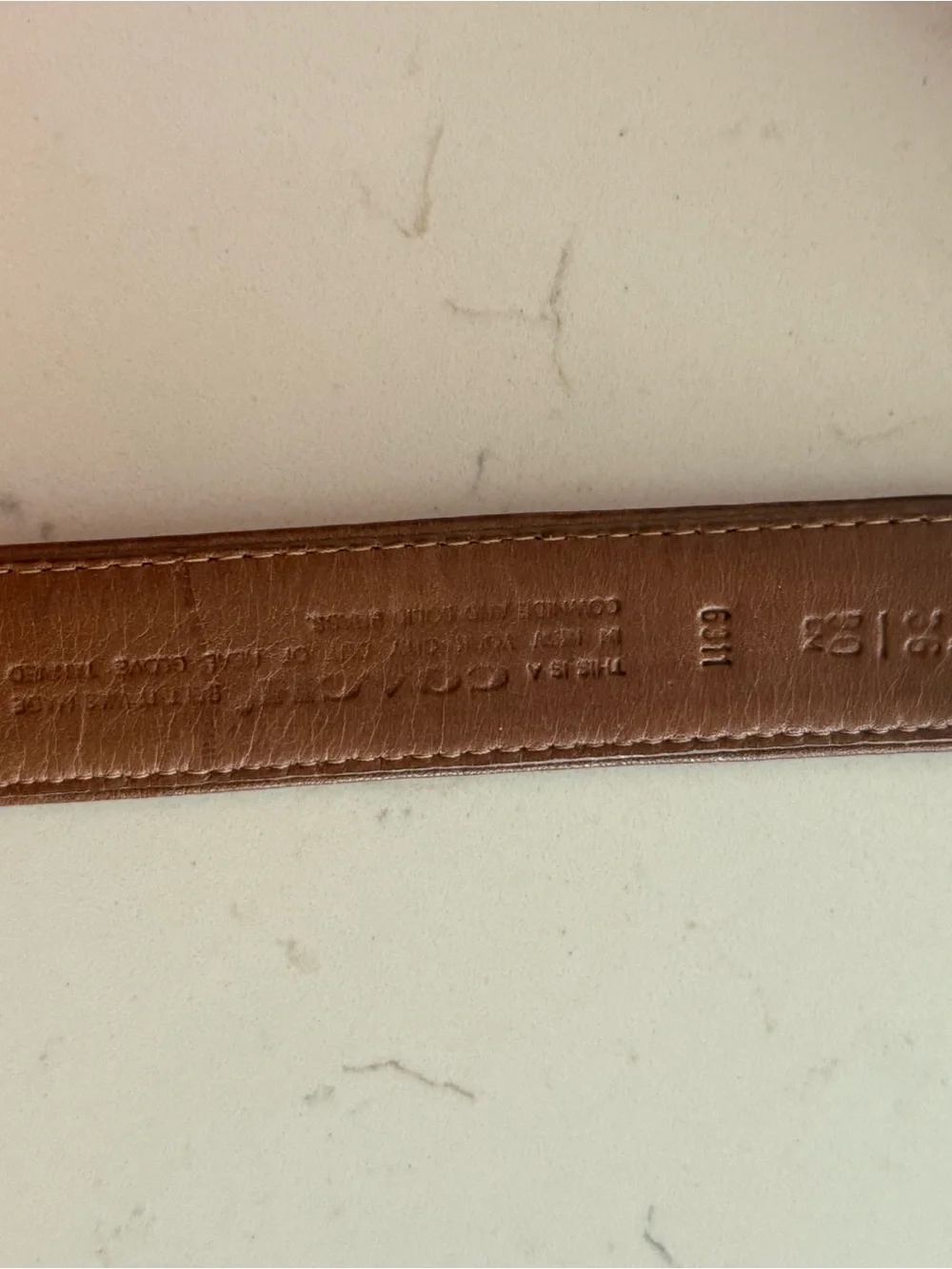 Coach genuine leather