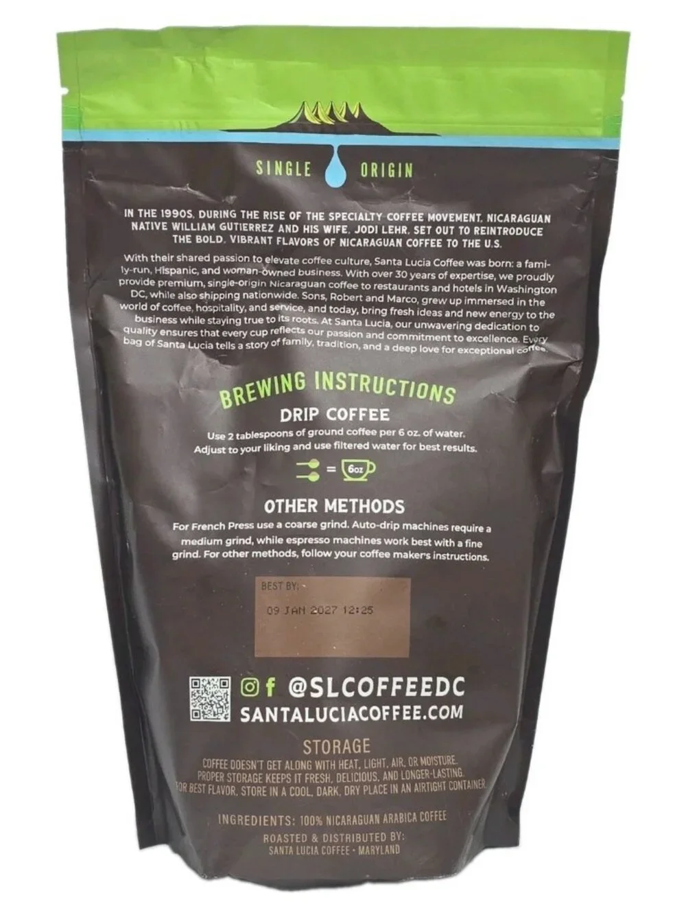 Santa Lucia Estate Coffee santa lucia