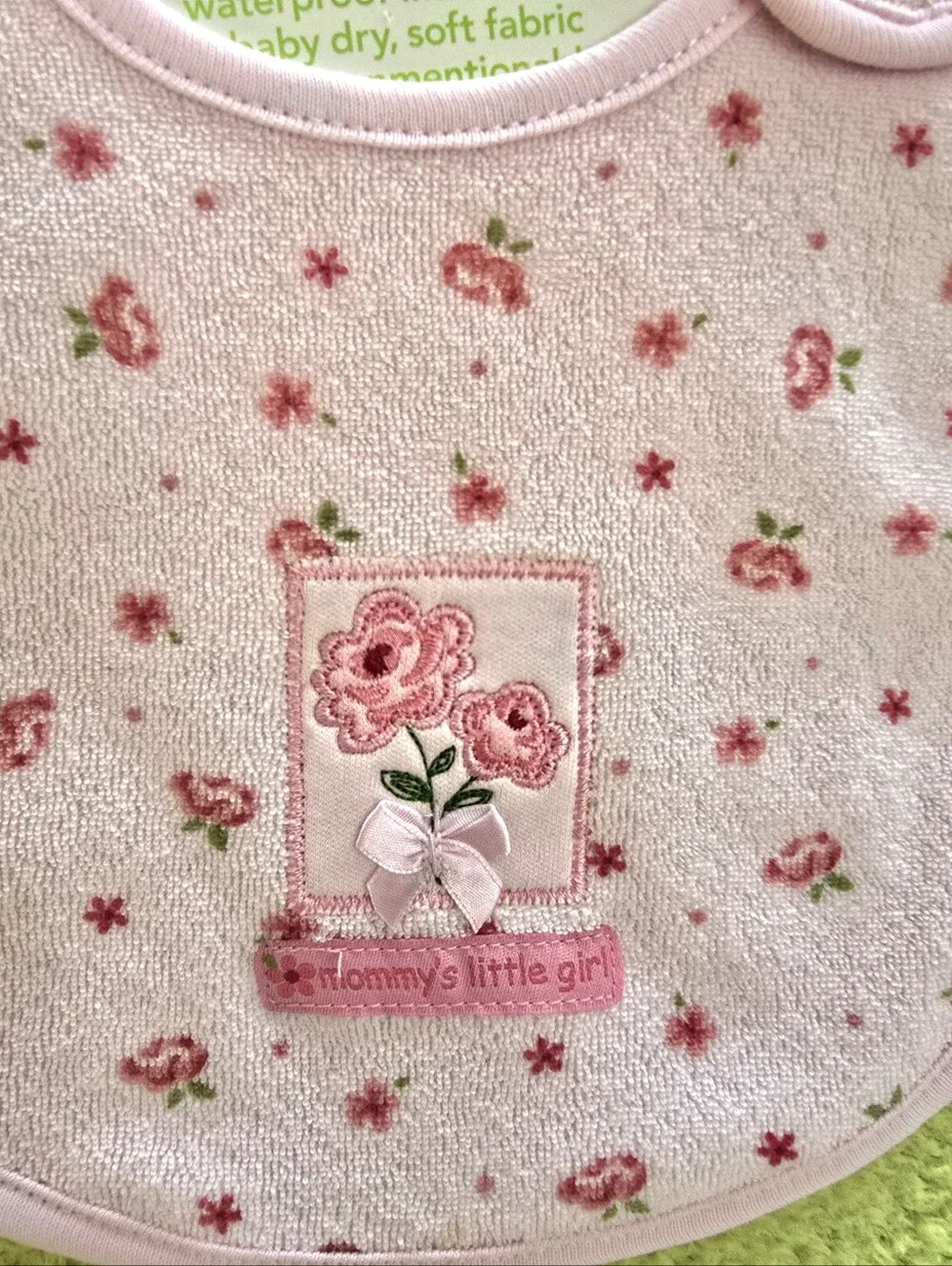 Carters bib floral
