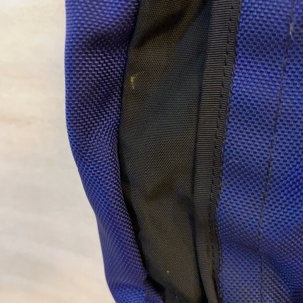 Vintage The North Face Black and Blue Men's Backpack