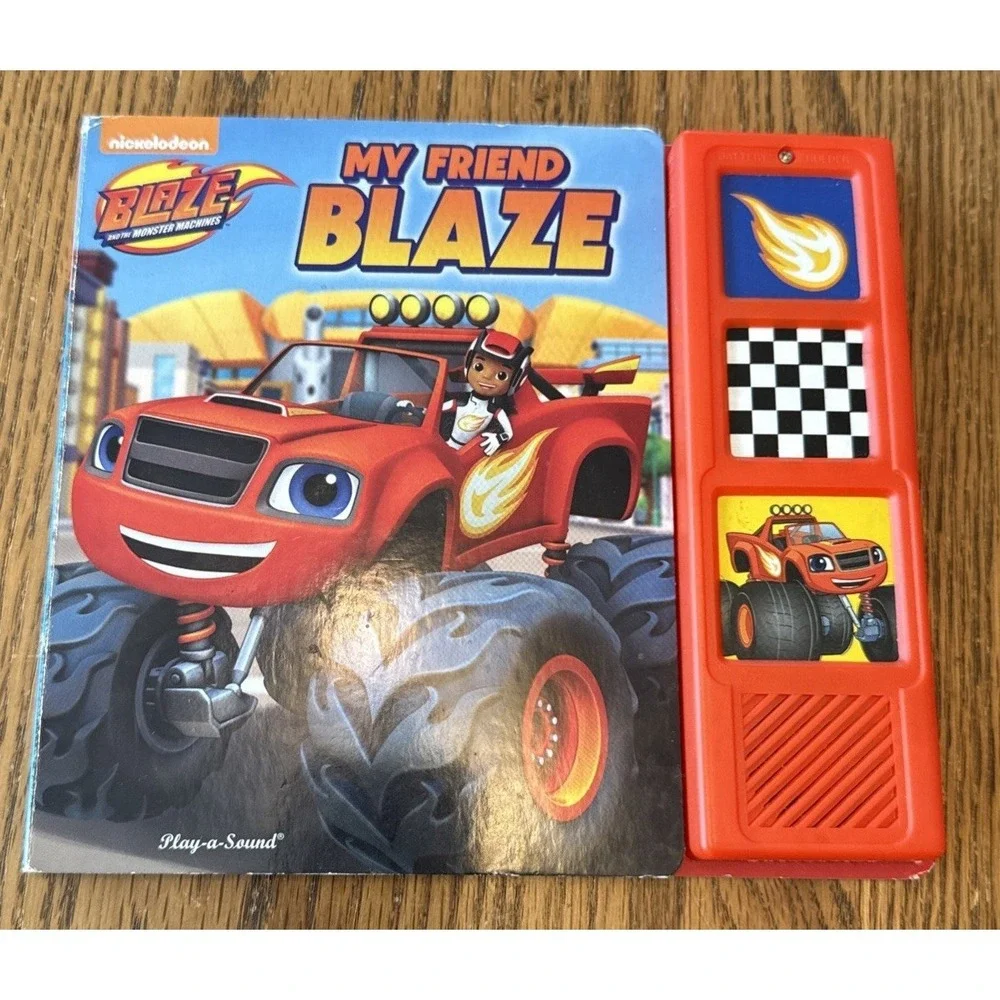 Blaze and the Monster Machines My Friend Blaze Play A Sound Book. 2017 Rare