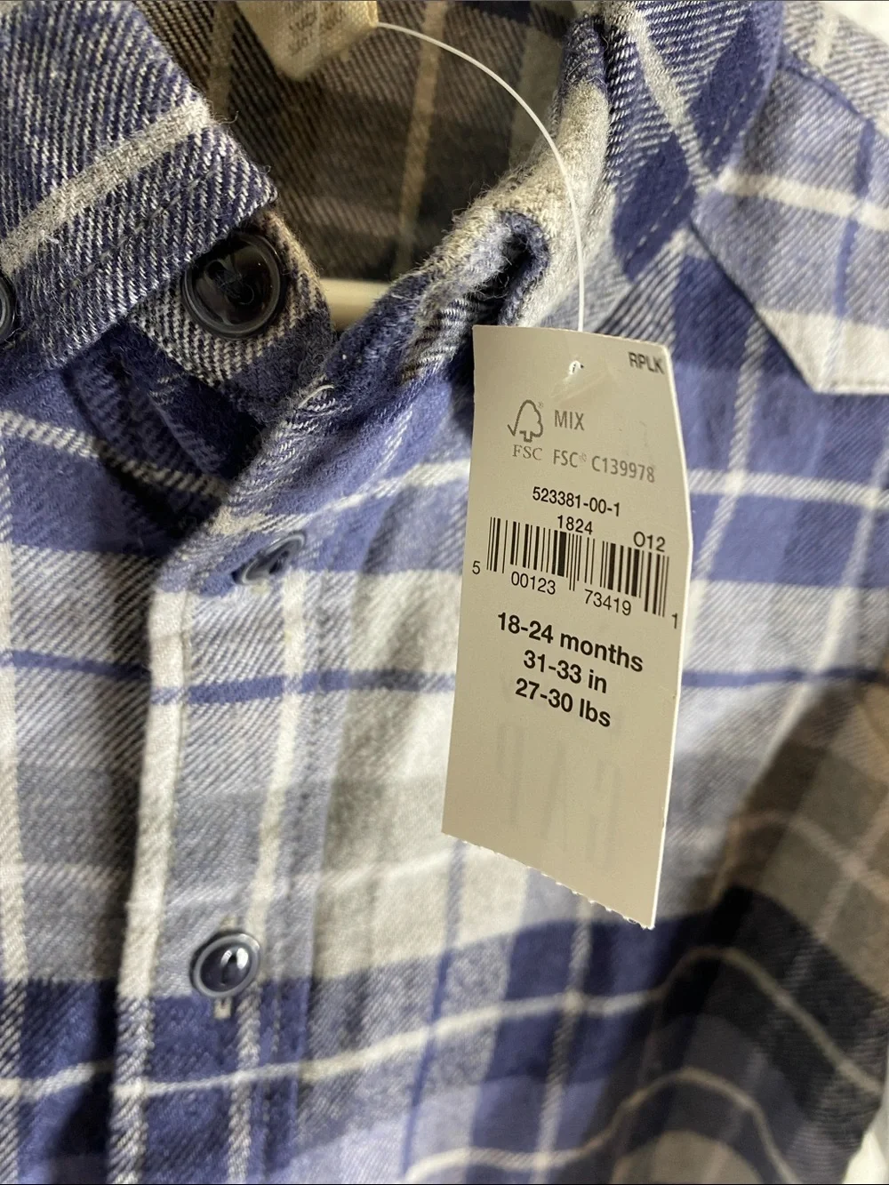 GAP baby classic