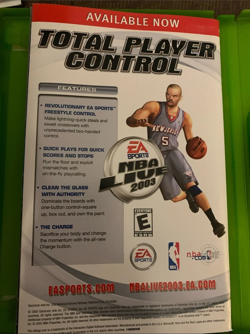 NBA Street Vol. 2 - Green Case