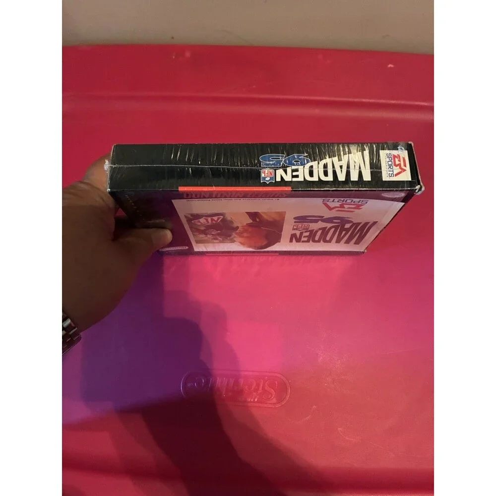 Madden NFL 95 (Super Nintendo SNES, 1994) NEW FACTORY SEALED see pictures