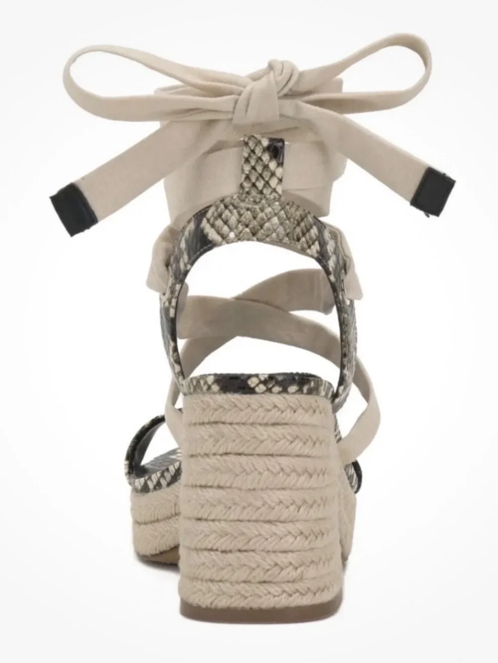 Vince Camuto Roreka Wraparound Tie Espadrille Sandal Size 7.5
