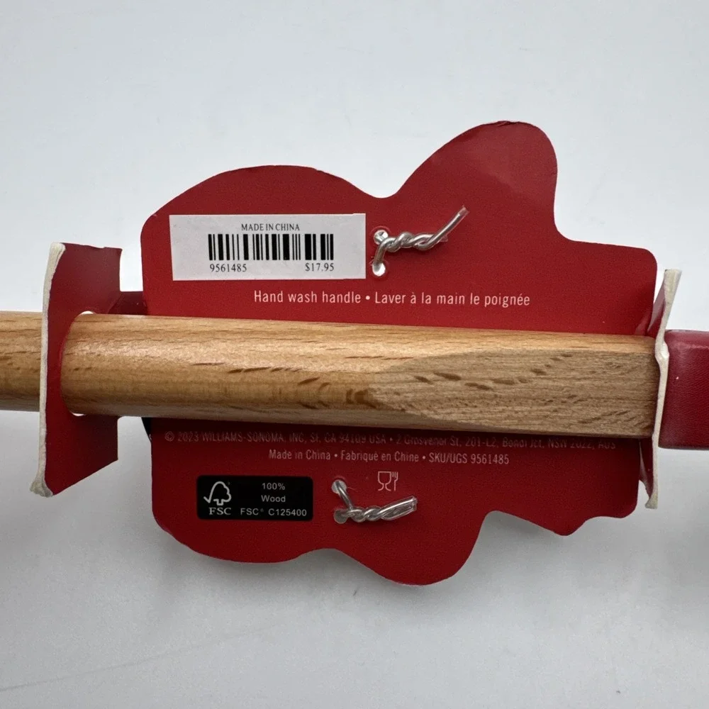 Williams Sonoma Snowman Logo Spatula + Cookie Cutter‎ Christmas Gift Set Winter