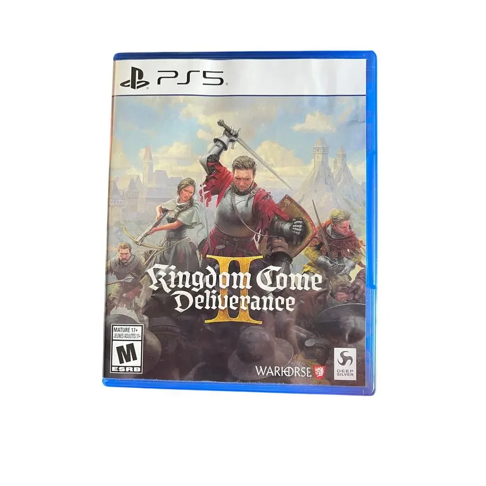 PS5 Kingdom Come Deliverance II 2 Video Game PlayStation with case EUC