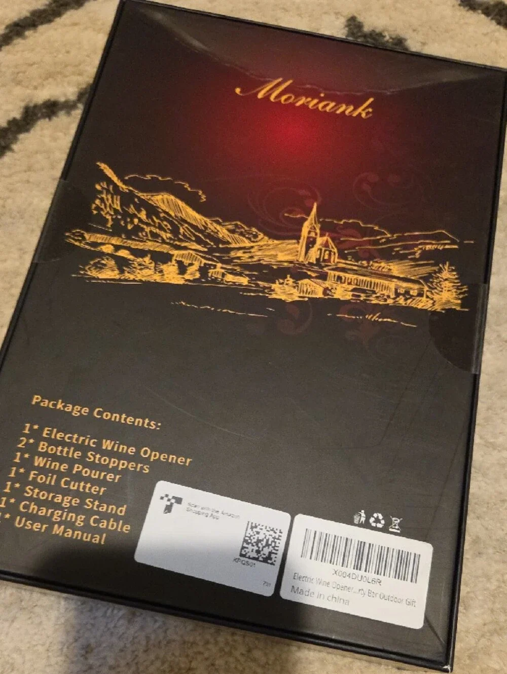 Moriank automatic wine
