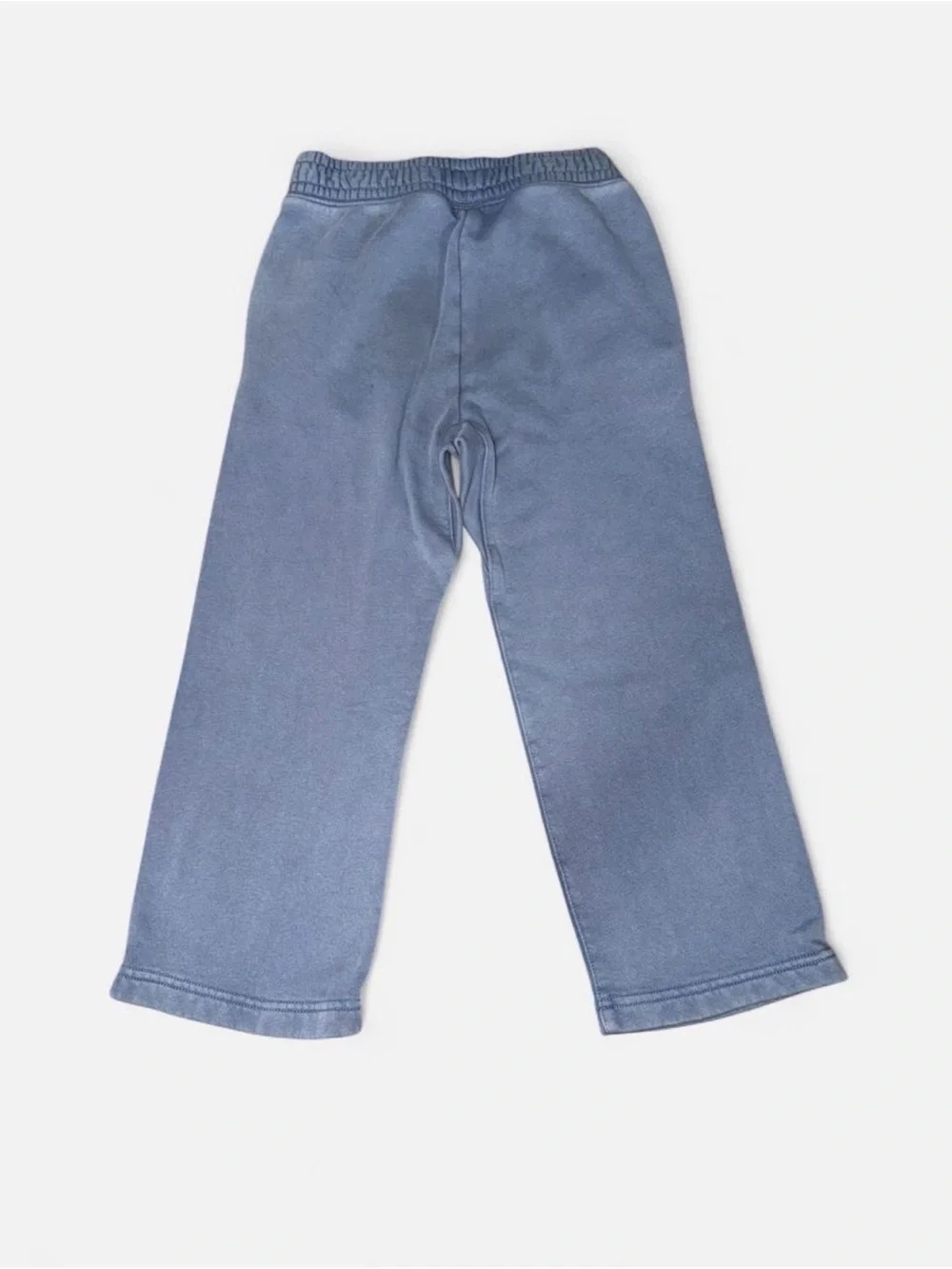 GAP Kids Wide-Leg Sweatpants in Dusty Blue