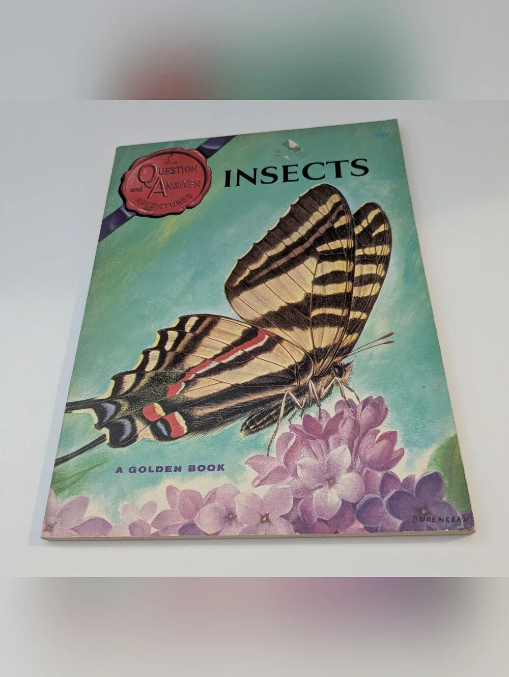 Question and Answer Adventures - Insects *A Vintage Golden Book*