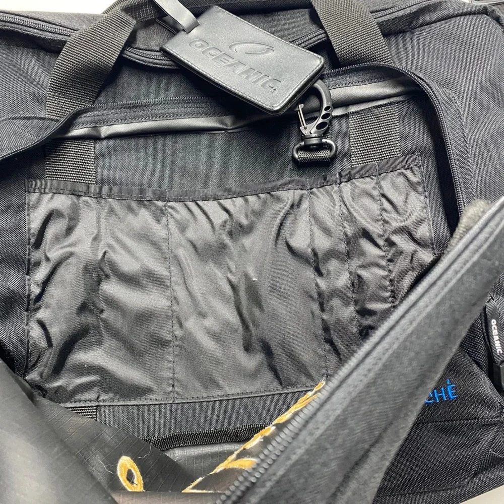 Oceanic Attaché Convertible Backpack Briefcase Scuba Regulator Travel Bag Black