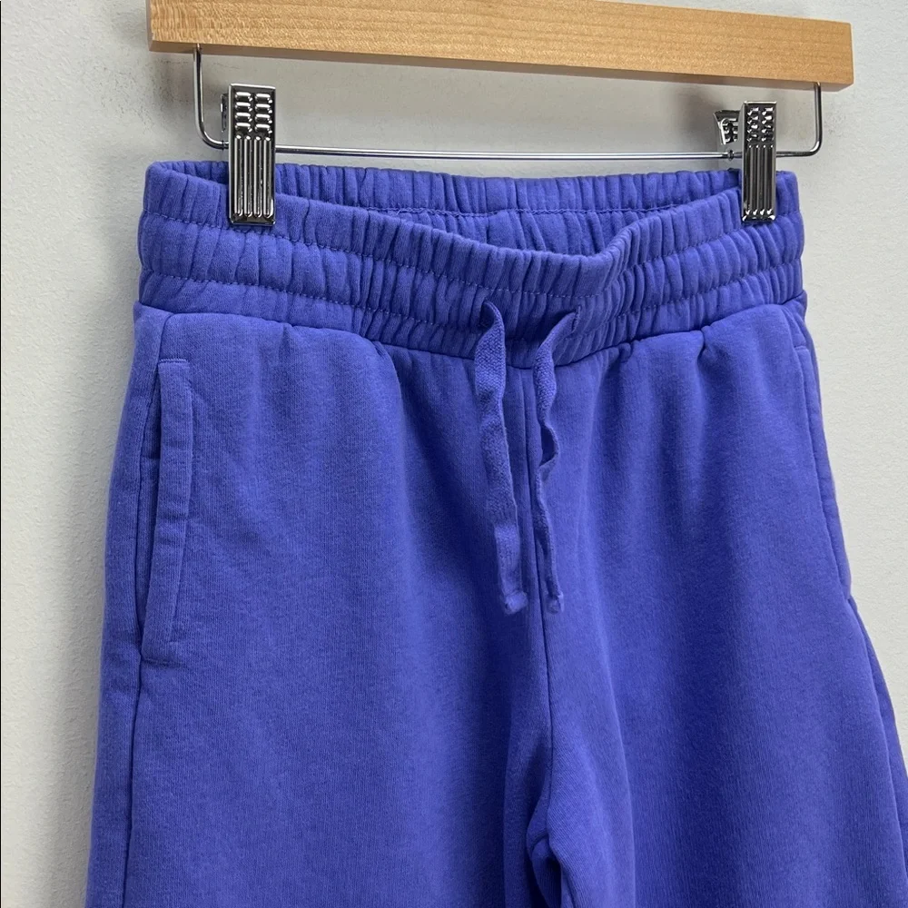 GAP Kids Wide Leg Sweatpants Girls Size 8 Purple Baggy