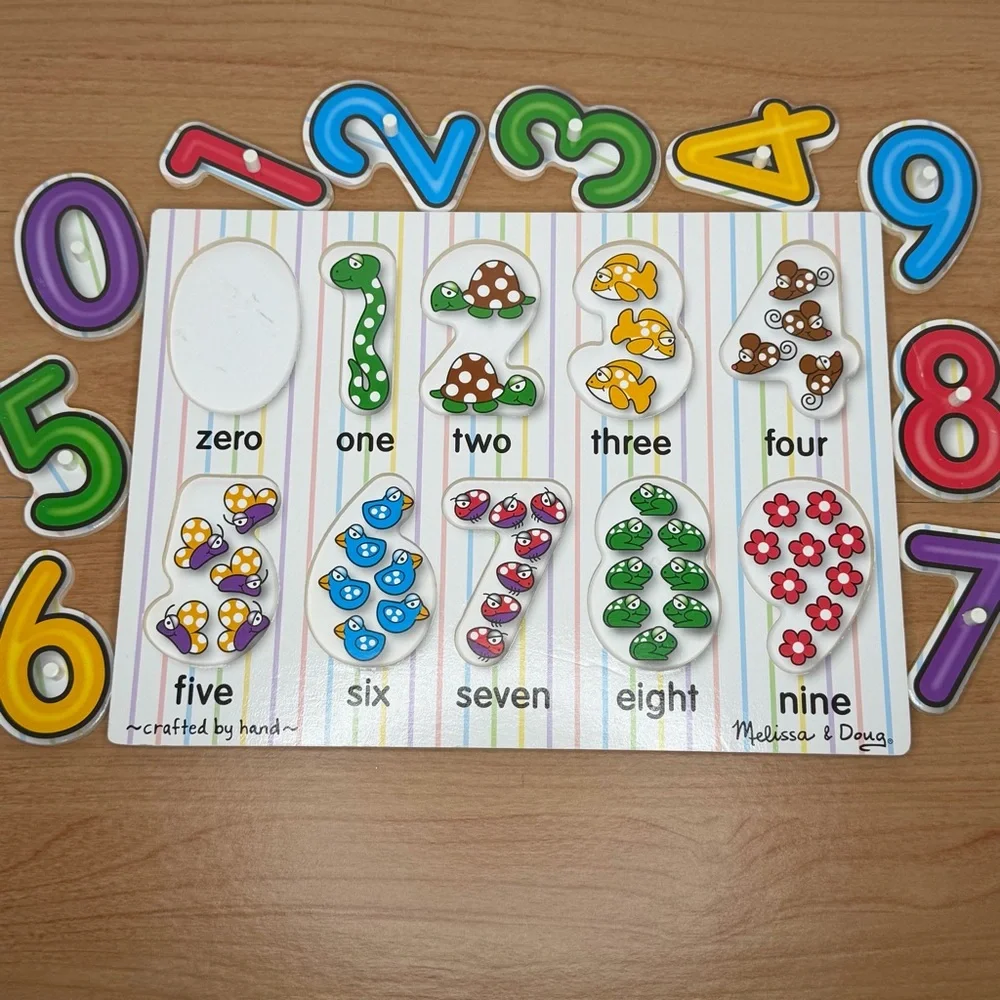 Melissa & Doug wooden alphabet