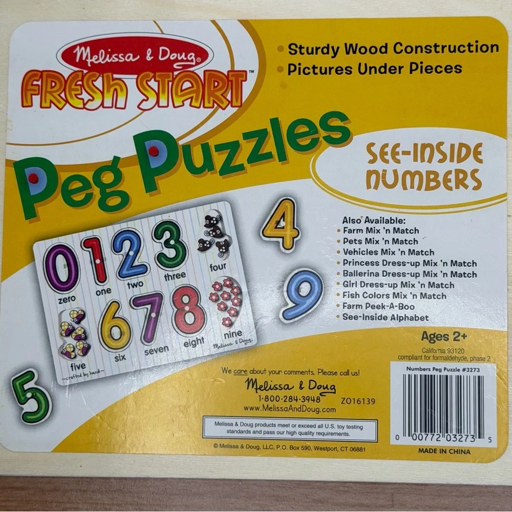 Melissa & Doug wooden alphabet