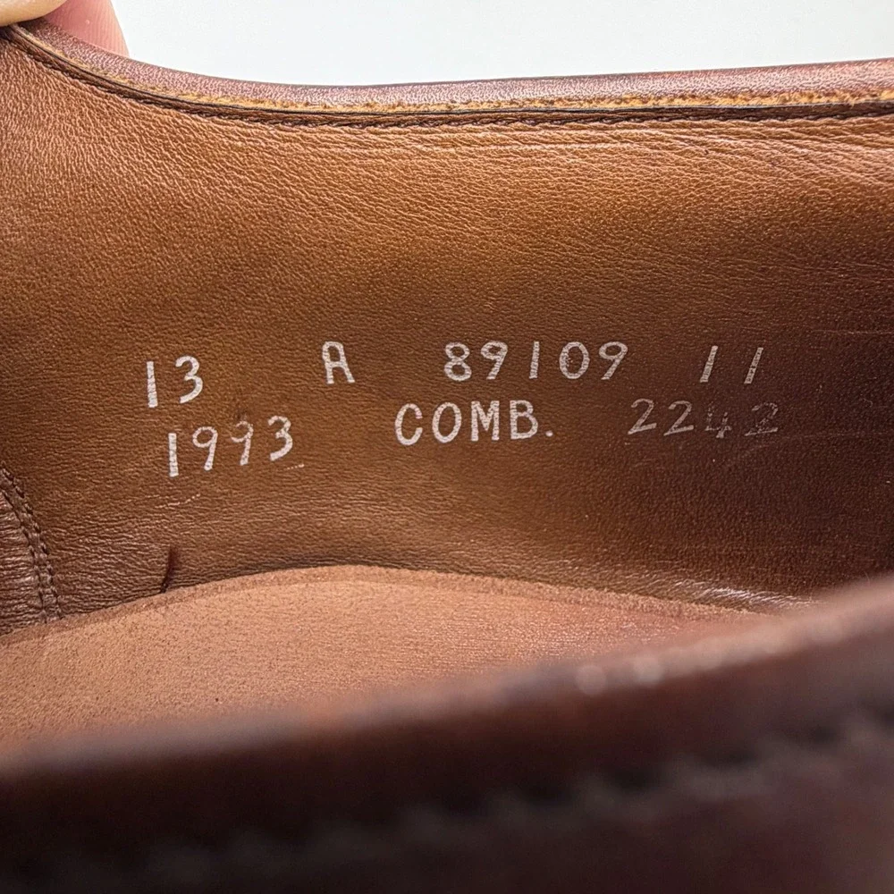 Allen Edmonds traditional wingtip