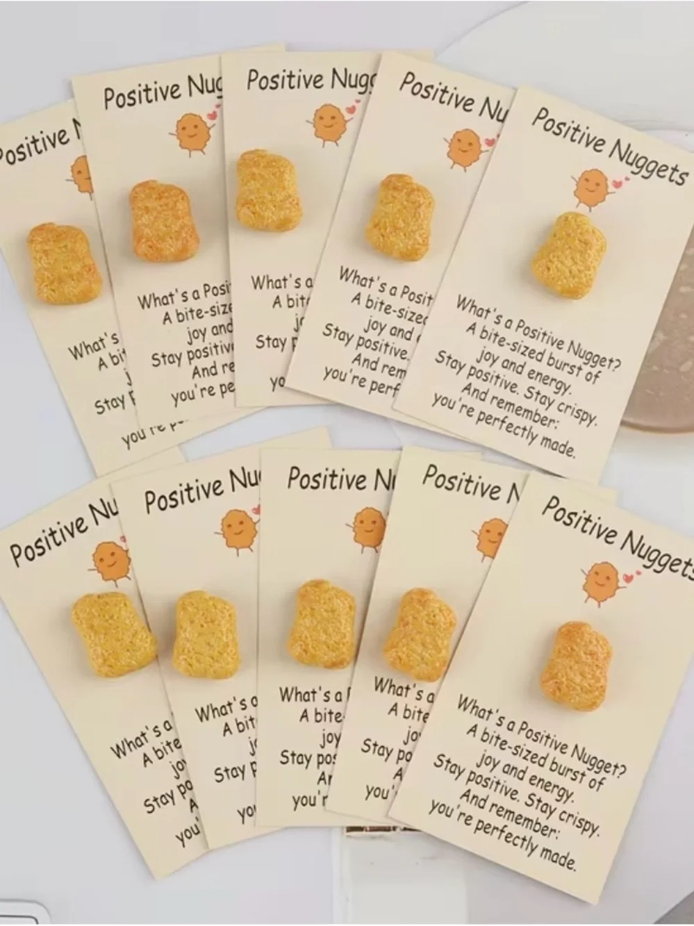Positive Nuggets Inspirational Cards - Set of 10