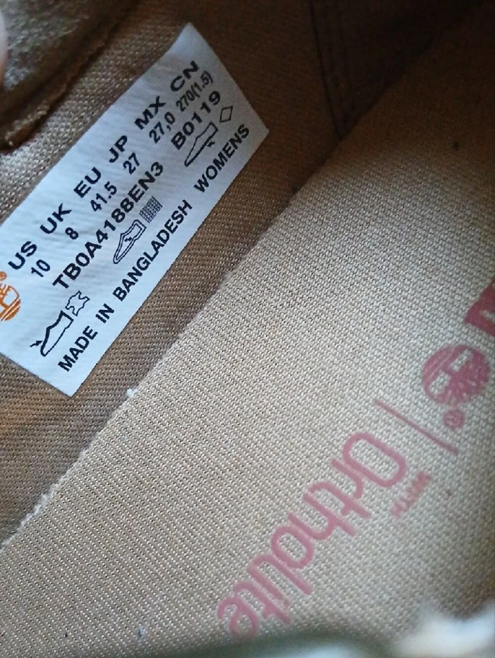 Timberland woven fisherman