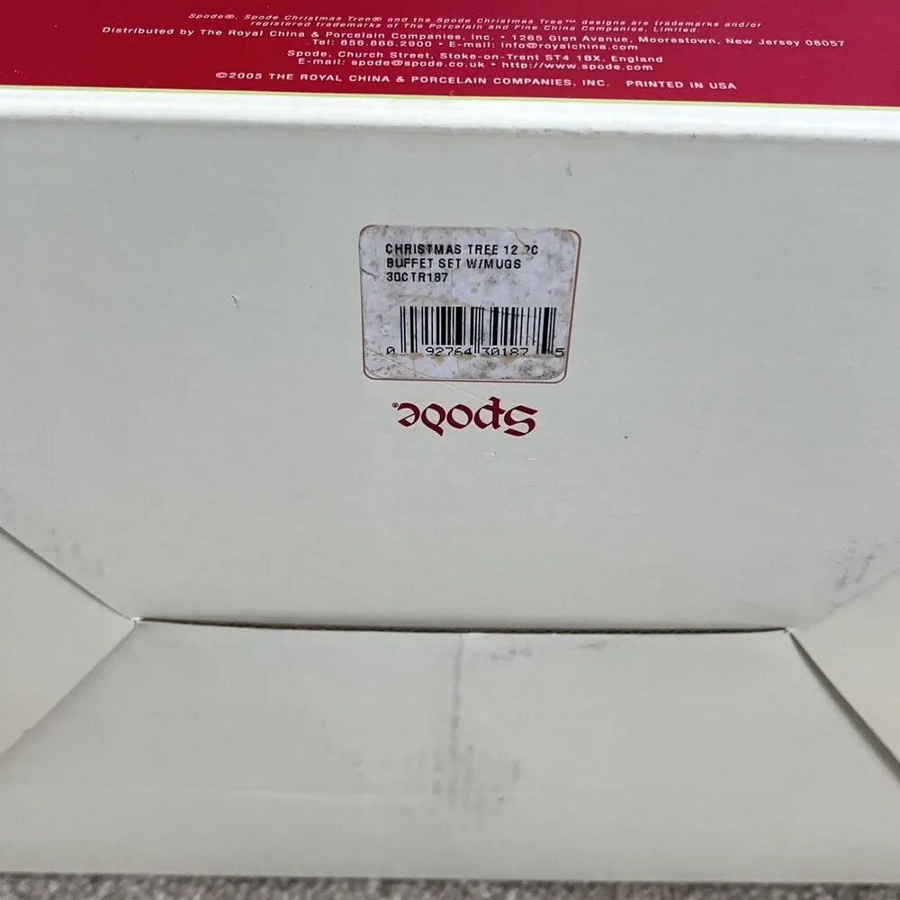 Spode tags original
