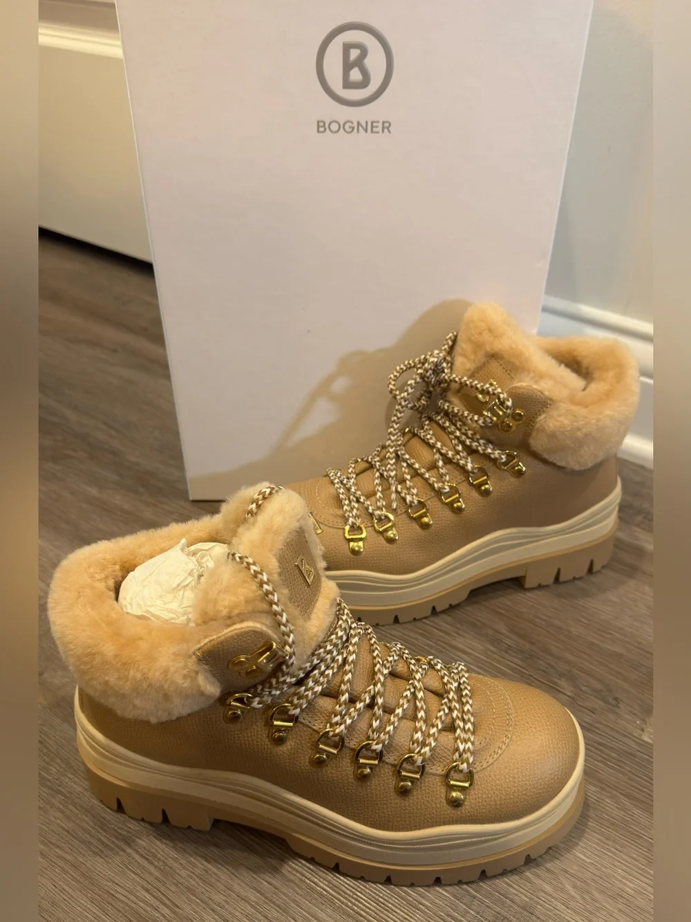 Bogner arosa shearling