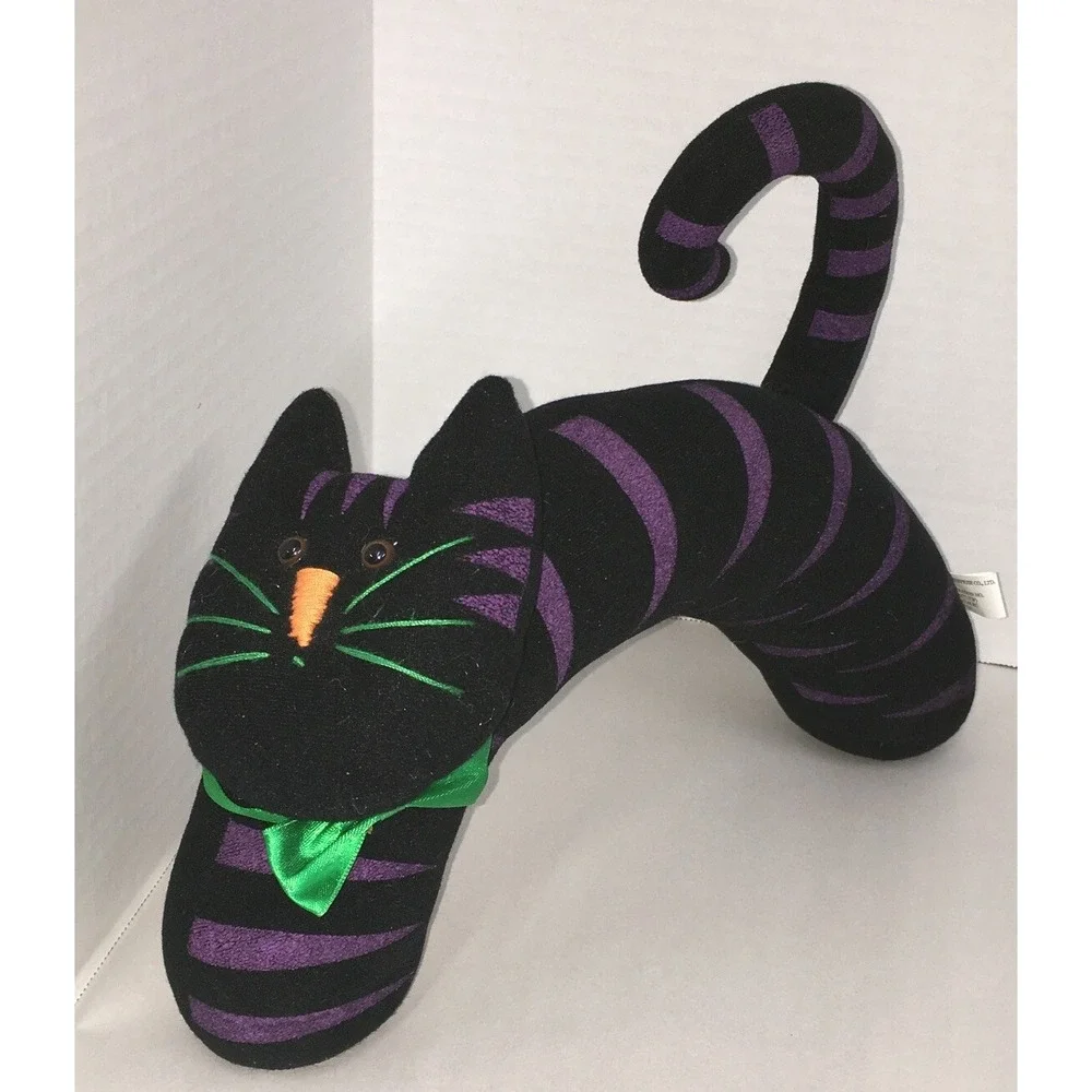 Halloween Decor‎ Felt Cat Door Stop