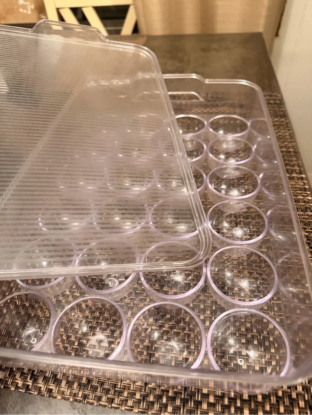 The Unbranded Brand clear plastic
