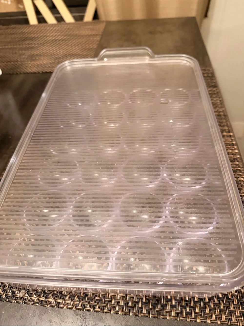 The Unbranded Brand clear plastic