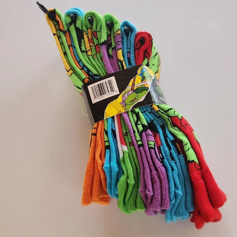Teenage Mutant Ninja Turtles Sock Set NWT