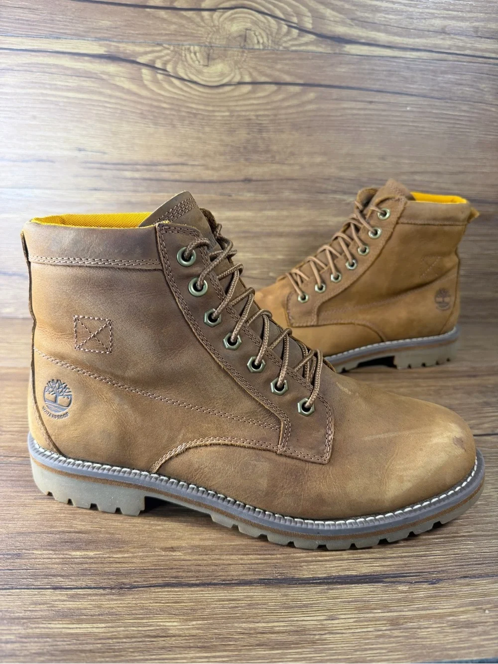 Timberland‎ Redwood Falls Boot Men’s Size 9 Leather Lace Up Shoes