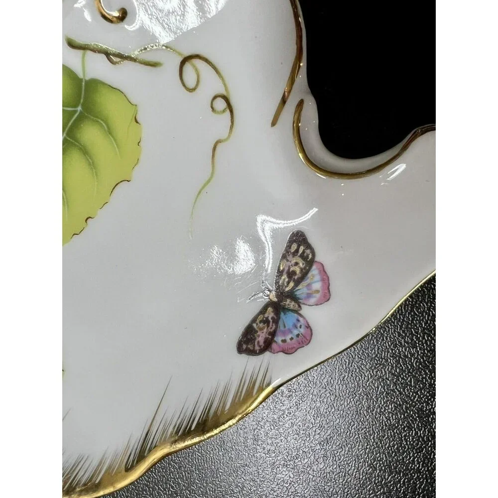 I. Godinger butterfly trinket dresser