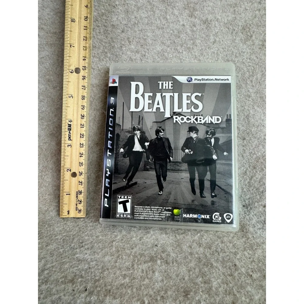 The Beatles Rock Band PlayStation 3 PS3 Video‎ Game Disc Case Manual Complete