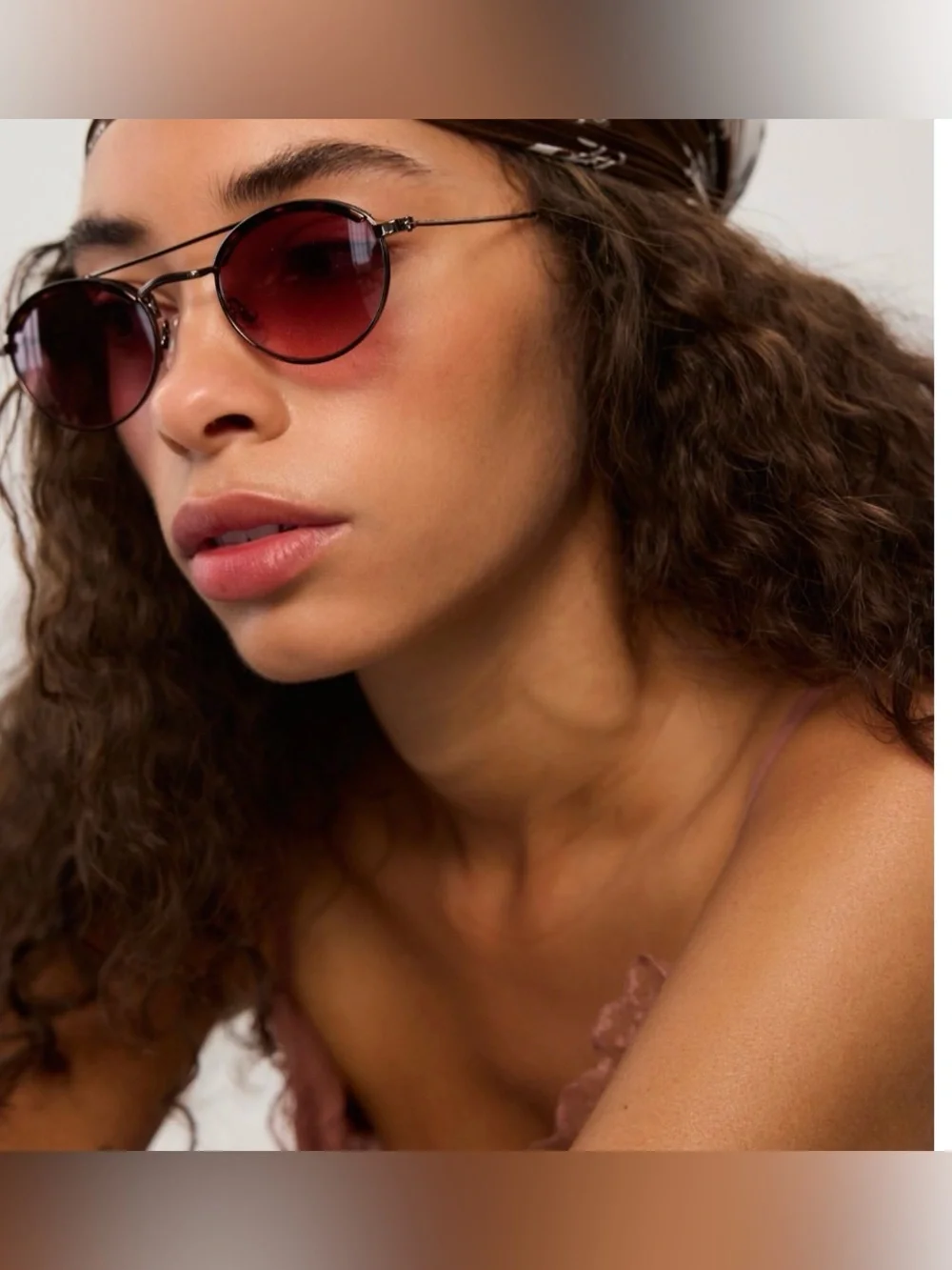 Free People Bradley Round Aviator Sunglasses Women NEW Summer Beach‎ Vacay