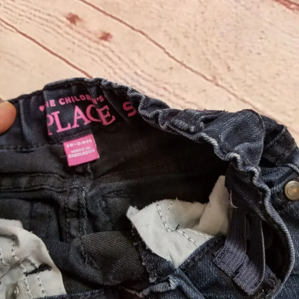 Children's place skinny jeans 18-24 mo