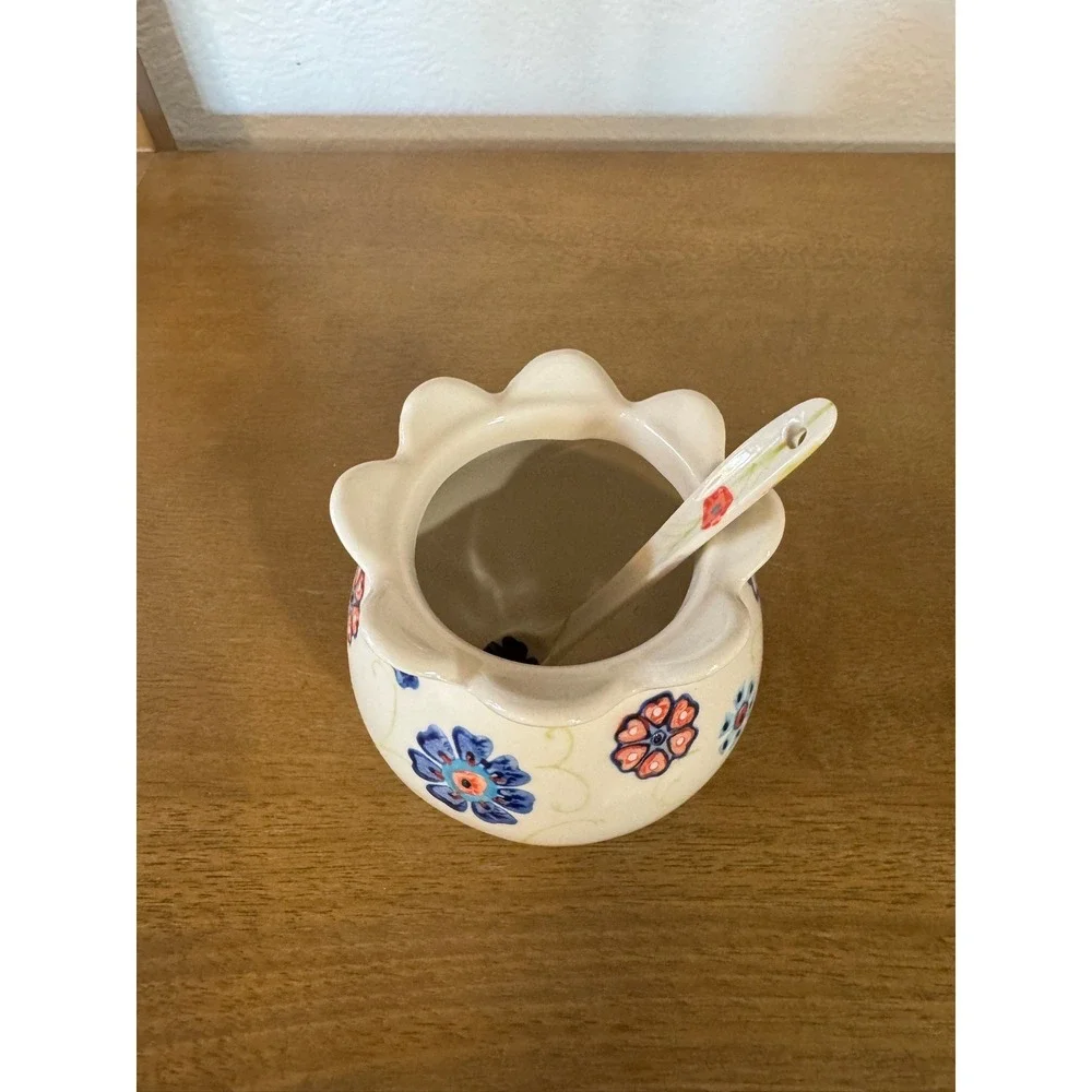Anthropologie ceramic sugar
