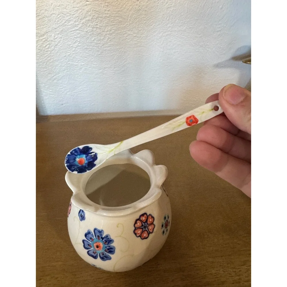 Anthropologie ceramic sugar