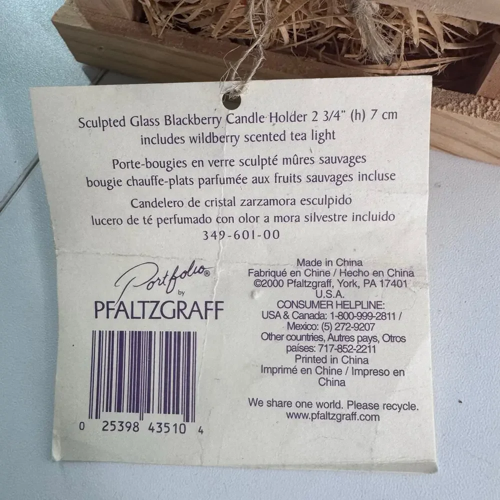 Pfaltzgraff pat votive