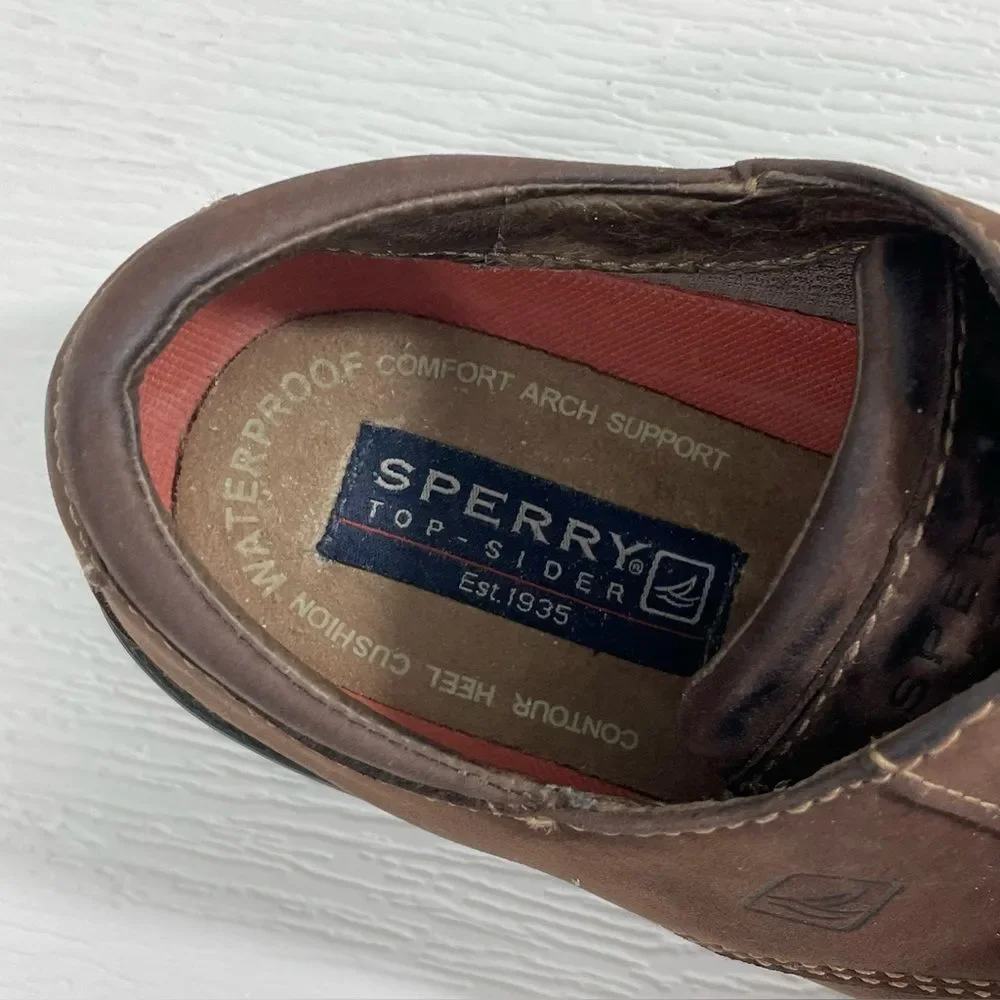 Sperry heel size